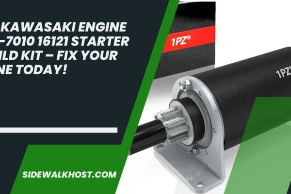 19 hp kawasaki engine 21163-7010 16121 starter rebuild kit – Fix Your Engine Today!