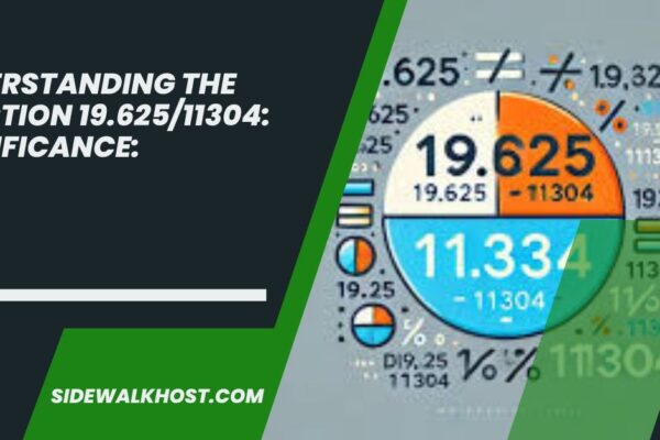 Understanding the Fraction 19.625/11304: Significance: