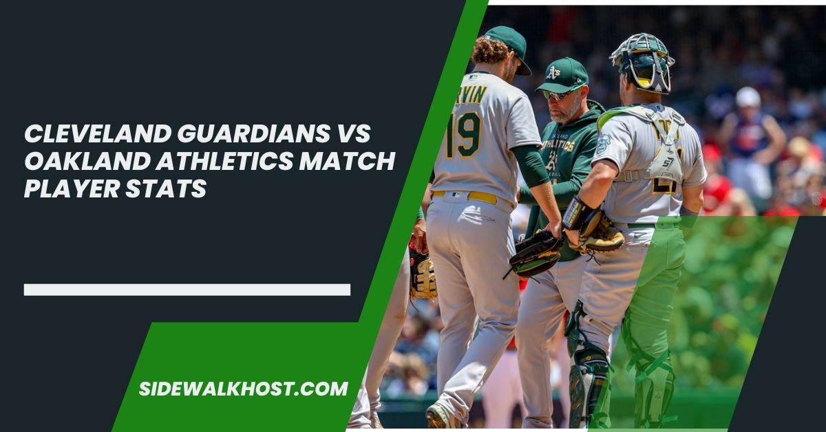 Cleveland Guardians vs Oakland Athletics match player stats