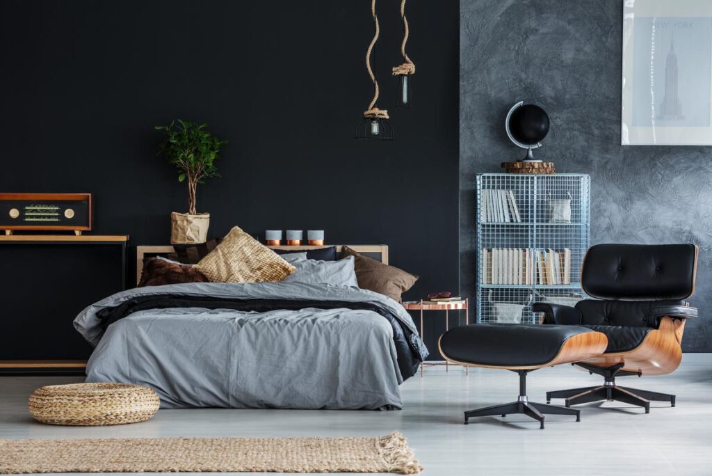 How Does Wallpaper = Black Influence The Mood Of A Room?