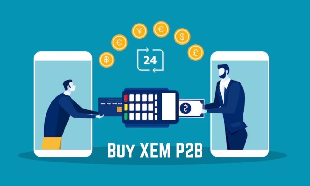 Which deposit options can I use to buy XEM on P2B?